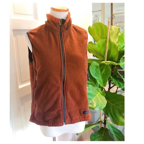 REI Jackets & Blazers - REI women’s Fleece Vest Rust Small